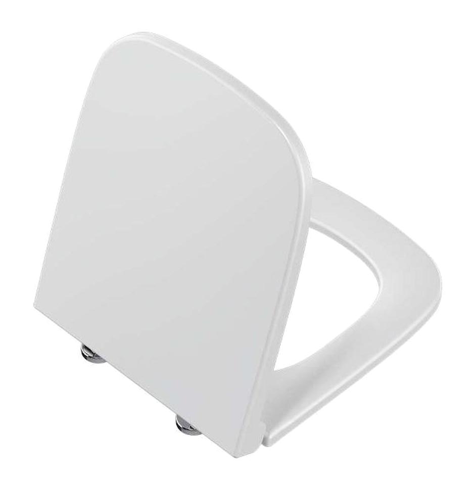 Vitra S20 Üstten Sıkmalı Yavaş Kapanan Beyaz Kare Klozet Kapağı