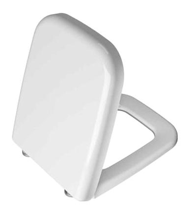 Vitra Shift Soft Üstten Sıkmalı Yavaş Kapanan Beyaz Kare Klozet Kapağı