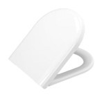 Vitra Droplast Universal Soft 2 Üstten Sıkmalı Yavaş Kapanan Beyaz U Klozet Kapağı