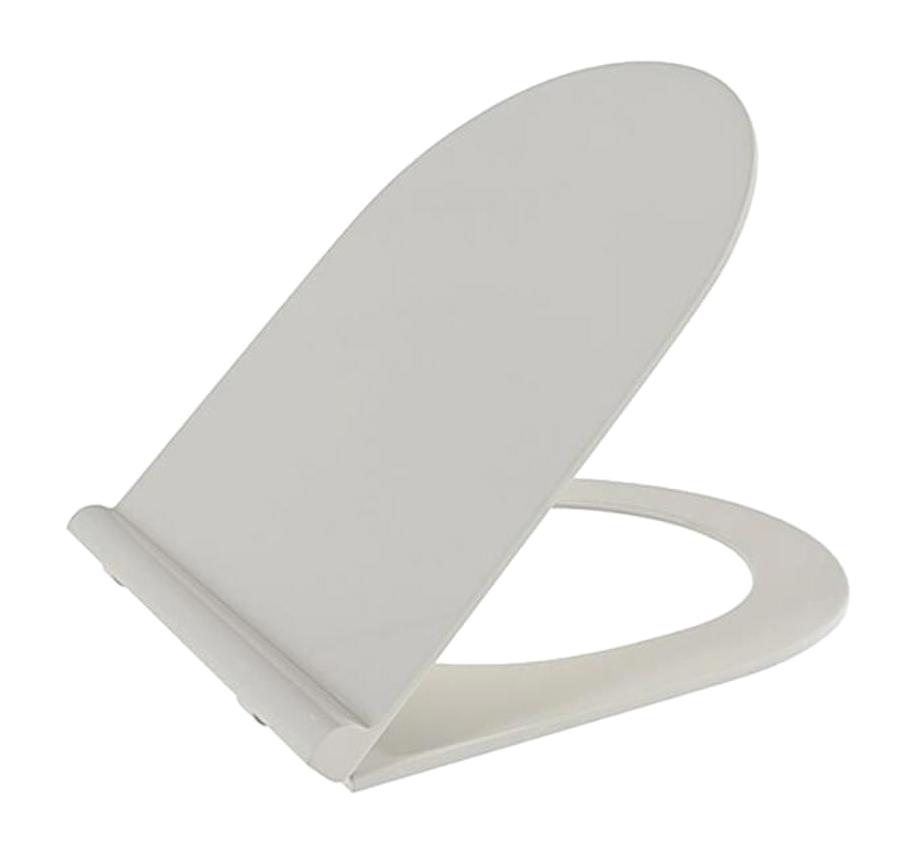 Bocchi Pure Slim Yavaş Kapanan Parlak Bisküvi U Klozet Kapağı