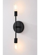 Riolight 431266389 2'li Metal Led Aplik Siyah