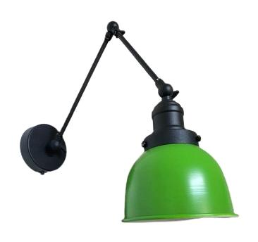 Rsylight Rustik Tekli Metal Aplik Yeşil