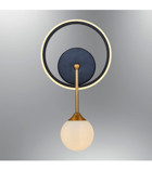 Özcan Aydınlatma 2611-1-19 Tekli Metal Led Aplik Çok Renkli
