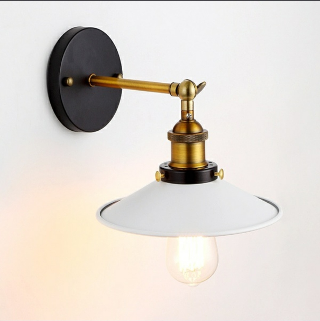 Rsylight Retro Tekli Metal Aplik Çok Renkli
