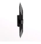 Wisehome Wh-1088 2'li Metal Led Aplik Siyah