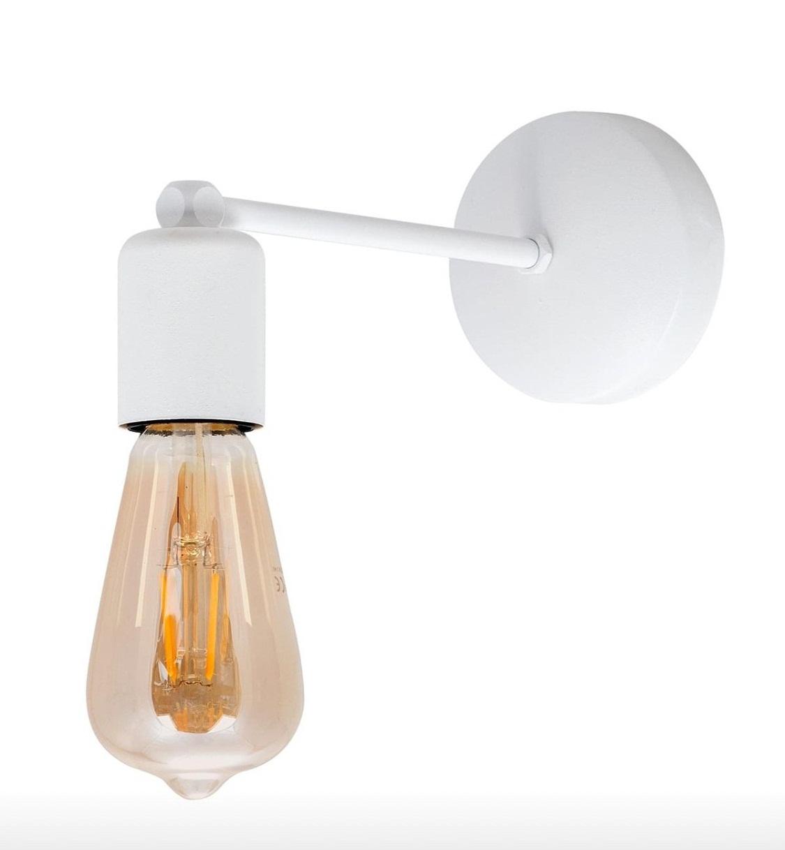Rsylight Modern Tekli Metal Led Aplik Beyaz