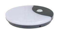 Cata Ct-7092 Tekli Plastik Sensörlü Led Aplik Gri
