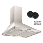 Teka DF 60 İnox Ankastre Duvar Tipi Davlumbaz