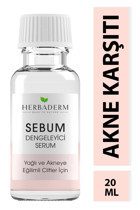 Herbaderm Sebum Dengeleyici Jel Yüz Serumu 20 ml