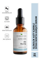 Herbaderm AHA Peeling Canlandırıcı Kırışıklık Karşıtı Jel Yüz Serumu 30 ml