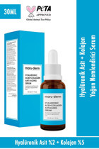 Maru.derm Hyalüronik Asit & Kolajen Yüz Dolgunlaştıran Canlandırıcı Yaşlanma Kırışıklık Karşıtı Jel Yüz Serumu 30 ml