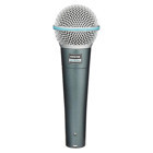 Shure BETA 58A Profesyonel XLR Kablolu Yayıncı El Mikrofonu Siyah