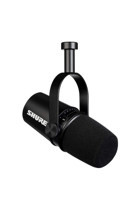 Shure MV7 Dinamik XLR Kablolu Yayıncı USB Masaüstü Mikrofonu Siyah