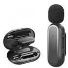 Torima K60 Taşınabilir Condenser Type C Kablosuz Bluetooth Yaka Mikrofonu Siyah