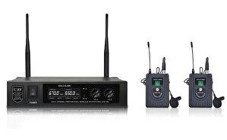 Gold Audio U626-yy Profesyonel 3.5 mm Kablosuz Yayıncı Yaka Mikrofonu Siyah