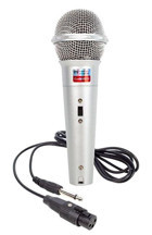 Magicvoice Mv-4676 Dinamik 3.5 mm Kablolu El Mikrofonu Gri