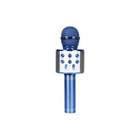 Sunix Kareoke Mikrofon Mcf-10 Type A Kablosuz Bluetooth USB RGB El Mikrofonu Mavi
