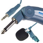 Osawa Osw-430 Profesyonel Lightning Kablolu Yayıncı Yaka Mikrofonu Mavi