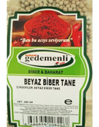 Gedemenli Tane Beyaz Biber 250 gr