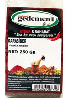 Gedemenli Toz Karabiber 250 gr