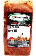 Gedemenli Tatlı Pul Biber 1 kg