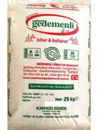 Gedemenli Tatlı Toz Biber 25 kg