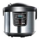 Redmond Rmc M20E 800 W Paslanmaz Çelik 5 Lt Hazneli Zamanlayıcılı Buharlı Pişirici Siyah