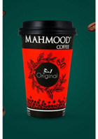 Mahmood Coffee 3'ü 1 Arada Sade 18 gr 5 Adet Granül Kahve Hazır Kahve