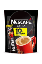 Nescafe 3'ü 1 Arada Sade 17 gr 10 Adet Granül Kahve Hazır Kahve