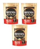 Nescafe Gold Sade 3x180 gr Hazır Kahve