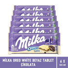 Milka Oreo Beyaz Çikolata 100 gr 6 Adet