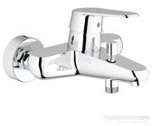 Grohe Eurodisc 33390002 Metal Çift Delikli Aç Kapa Kare Banyo Bataryası Gümüş
