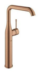 Grohe Essence 24170DL1 Metal Çevirmeli Kuğu Banyo Bataryası Bronz