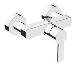 Artema Flo S A41938 Krom Çift Delikli Aç Kapa Yarı Ankastre Banyo Bataryası Gümüş
