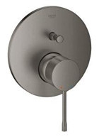 Grohe Essence 24167GN1 Metal Çevirmeli Ankastre Banyo Bataryası Gri