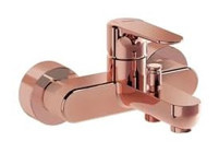 Artema Root Round A4272526 Pirinç Çift Delikli Aç Kapa Yarı Ankastre Banyo Bataryası Bakır
