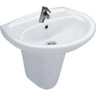 Serel De43tds110h 2841t+2822 Tekli 51 cm Seramik Lavabo Beyaz