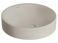 Vitra Metropole 7532b0201398 Tekli 40 cm Seramik Yuvarlak Lavabo Taupe