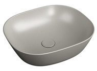 Vitra Plural7810B4200016 Tekli 45 cm Seramik Kare Lavabo Bej