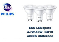 Philips Essential 50 W Tasarruflu Beyaz GU10 Led Ampul 6 Adet