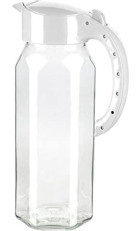 Depposite Ala Jug Cam 1.5 lt Plastik Kapaklı Sürahi