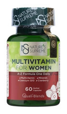 Nature'S Supreme Multivitamin For Women Aromasız Yetişkin Vitamin 60 Kapsül