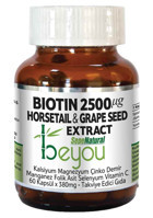 Sepe Natural Biotin Bitki Ekstralar Yetişkin Vitamin 60 Kapsül