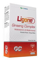 Ligone Ginseng Q-10 Bitki Ekstralar Yetişkin Vitamin 30 Kapsül