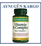 Nature'S Vitamin B Complex Plus Aromasız Yetişkin Vitamin 60 Tablet