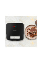 Goldmaster Gm-7451 2 Dilim Plastik Tek Yönlü 750 W Mini Siyah Tost Makinesi