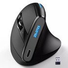 Zelotes F-36A RGB Ergonomik Dikey Makrolu Kablosuz Siyah Optik Gaming Mouse