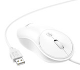 Hoco GM13 Bussines Kablolu Beyaz Optik Mouse