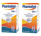 Pharmaton 50 Plus Aromasız Yetişkin Vitamin 2x30 Kapsül