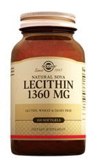 Solgar Lecithin Aromasız Yetişkin Vitamin 100 Kapsül